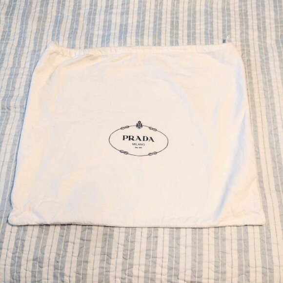 Vintage Prada Milano Orange And Pink Handbag/Purse With Prada Storage Bag - Picture 2 of 8